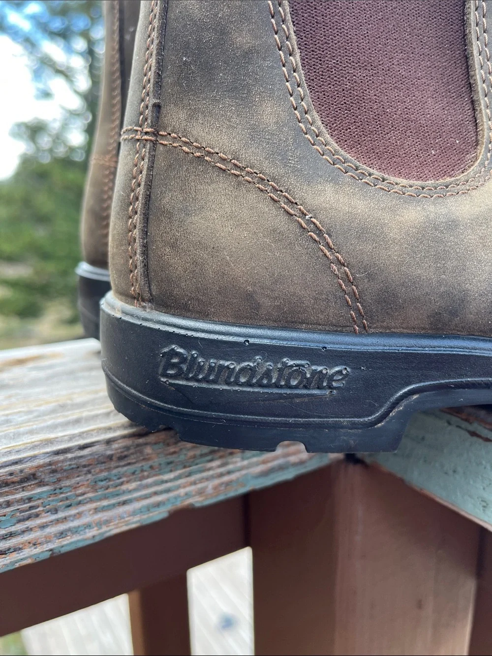 Blundstone Women's Classics #585 Chelsea Boots in Rustic Brown Sz AU 6 = US W9